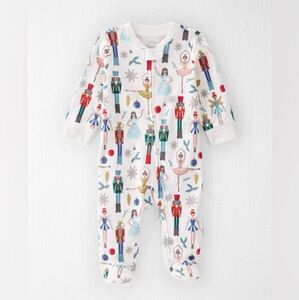 Little Planet Baby Organic Cotton Holiday Nutcracker Sleep & Play Pajamas